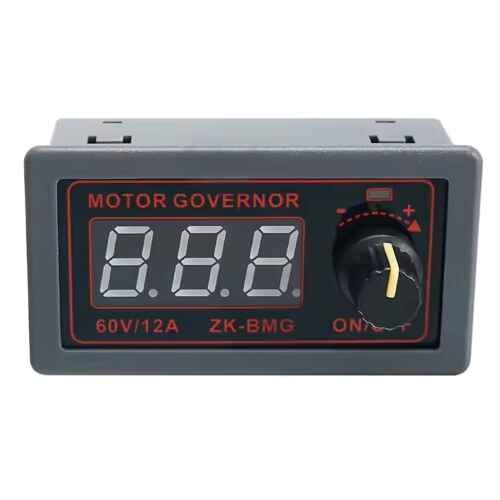 ZK-BMG 60V/12A PWM DC Motor Governor Adjustable Speed Encoder Digital Display Duty Cycle For Maximum Frequency DC9 - Image 2