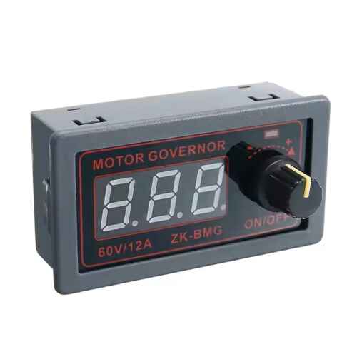 ZK-BMG 60V/12A PWM DC Motor Governor Adjustable Speed Encoder Digital Display Duty Cycle For Maximum Frequency DC9 - Image 4